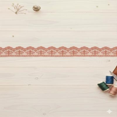 ارگانزا وارداتی 3 سانت صورتی