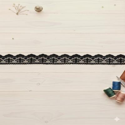 ارگانزا وارداتی 3 سانت مشکی