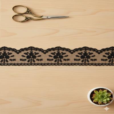 ارگانزا وارداتی 5سانت مشکی