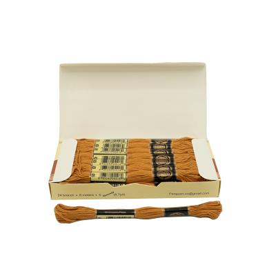 نخ گلدوزی پنگوئن خردلی - P435