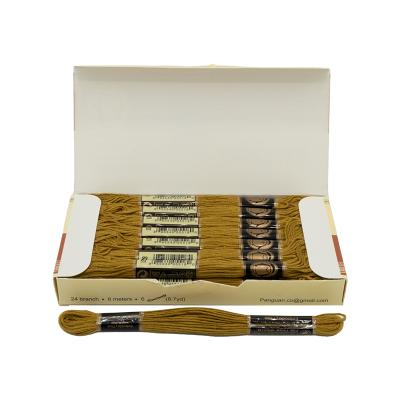 نخ گلدوزی پنگوئن خردلی - P831
