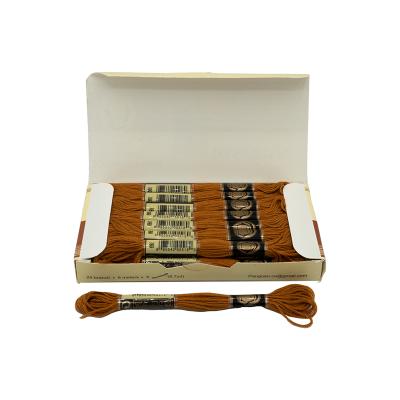 نخ گلدوزی پنگوئن خردلی تیره - P780