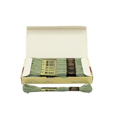 نخ گلدوزی پنگوئن زیتونی روشن - P522