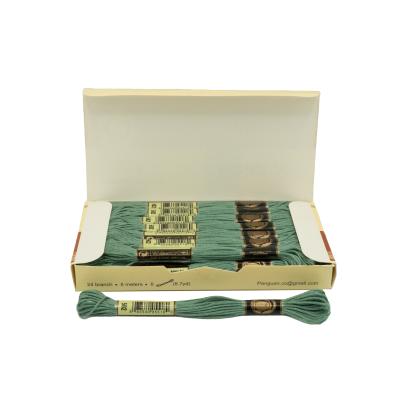نخ گلدوزی پنگوئن سبز پاستیلی - P502