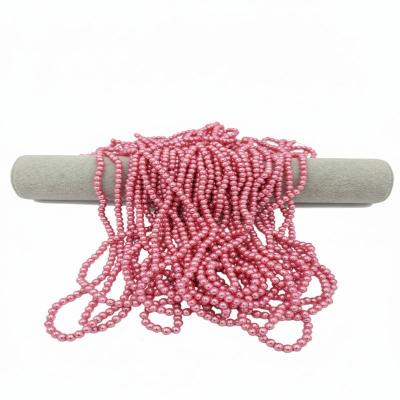 مروارید سنگی سایز 6 صورتی رز