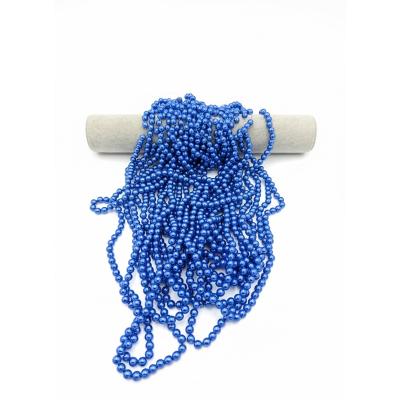 مروارید سنگی سایز 8 آبی پررنگ