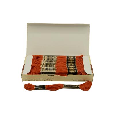 نخ گلدوزی پنگوئن نارنجی تیره - P900