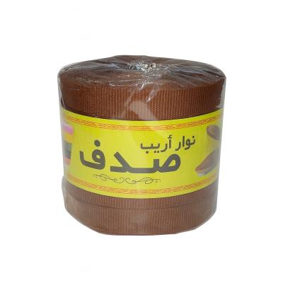 نوار اریب صدف قهوه‌ای روشن