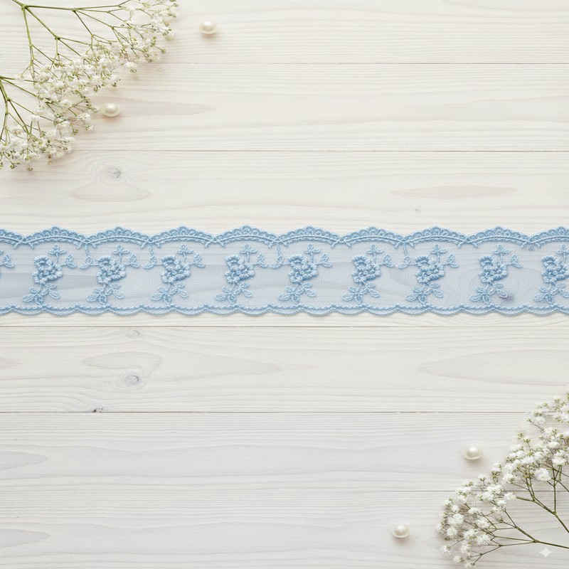 ارگانزا وارداتی LT آبی