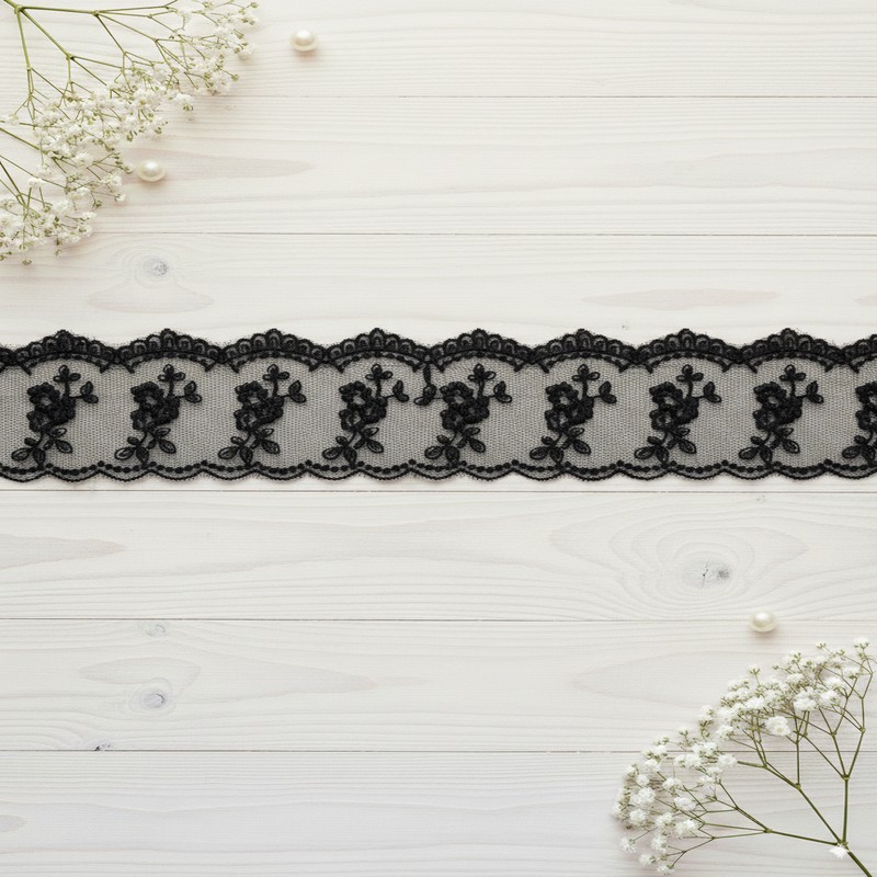 ارگانزا وارداتی LT مشکی